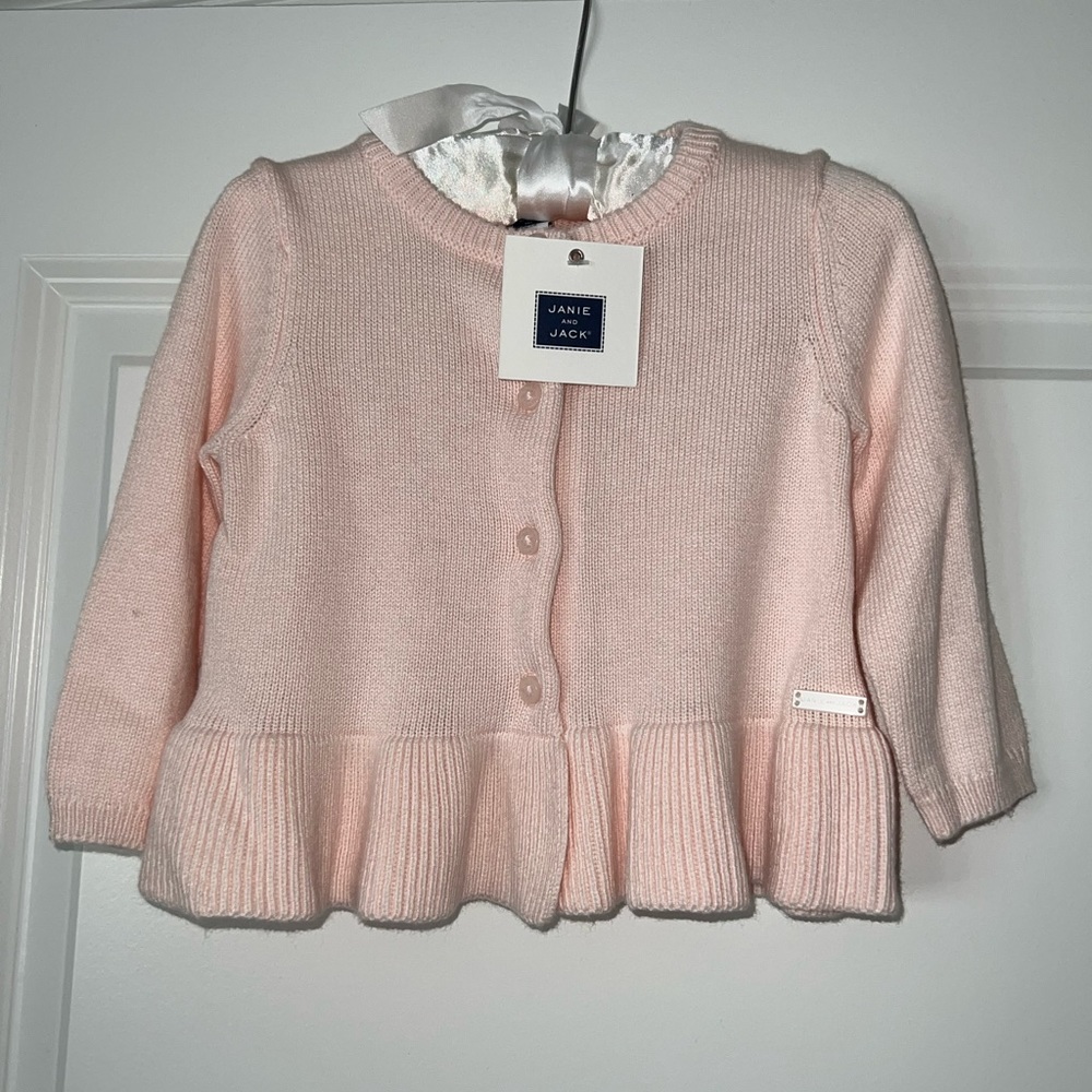 NWT Janie and Jack Cardigan, 6-12 months